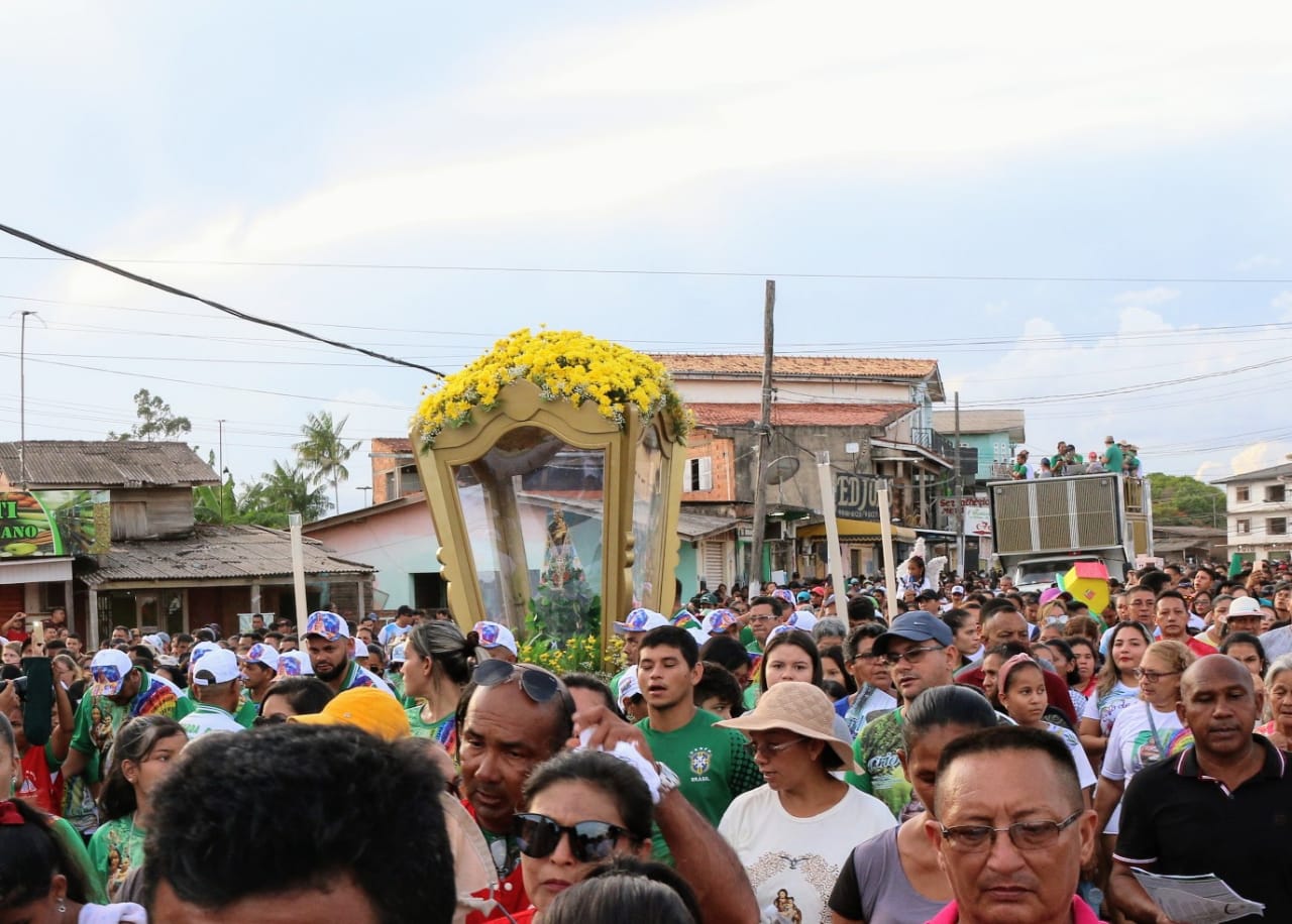 Momento de fé e devoção 