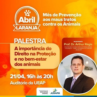 Palestra de combate aos maus tratos aos animais