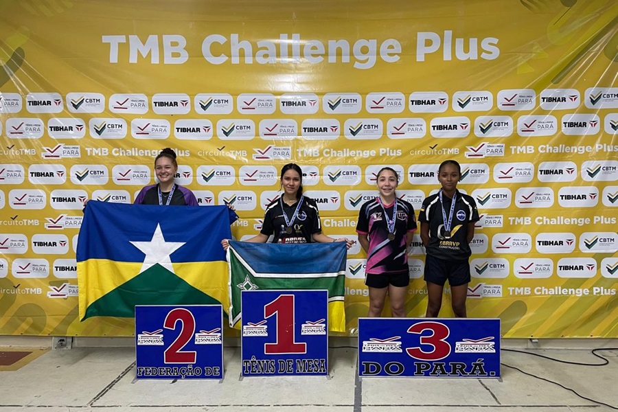 Amapá conquista 31 medalhas no TMB Challenge Plus de tênis de mesa com apoio do Governo do Estado