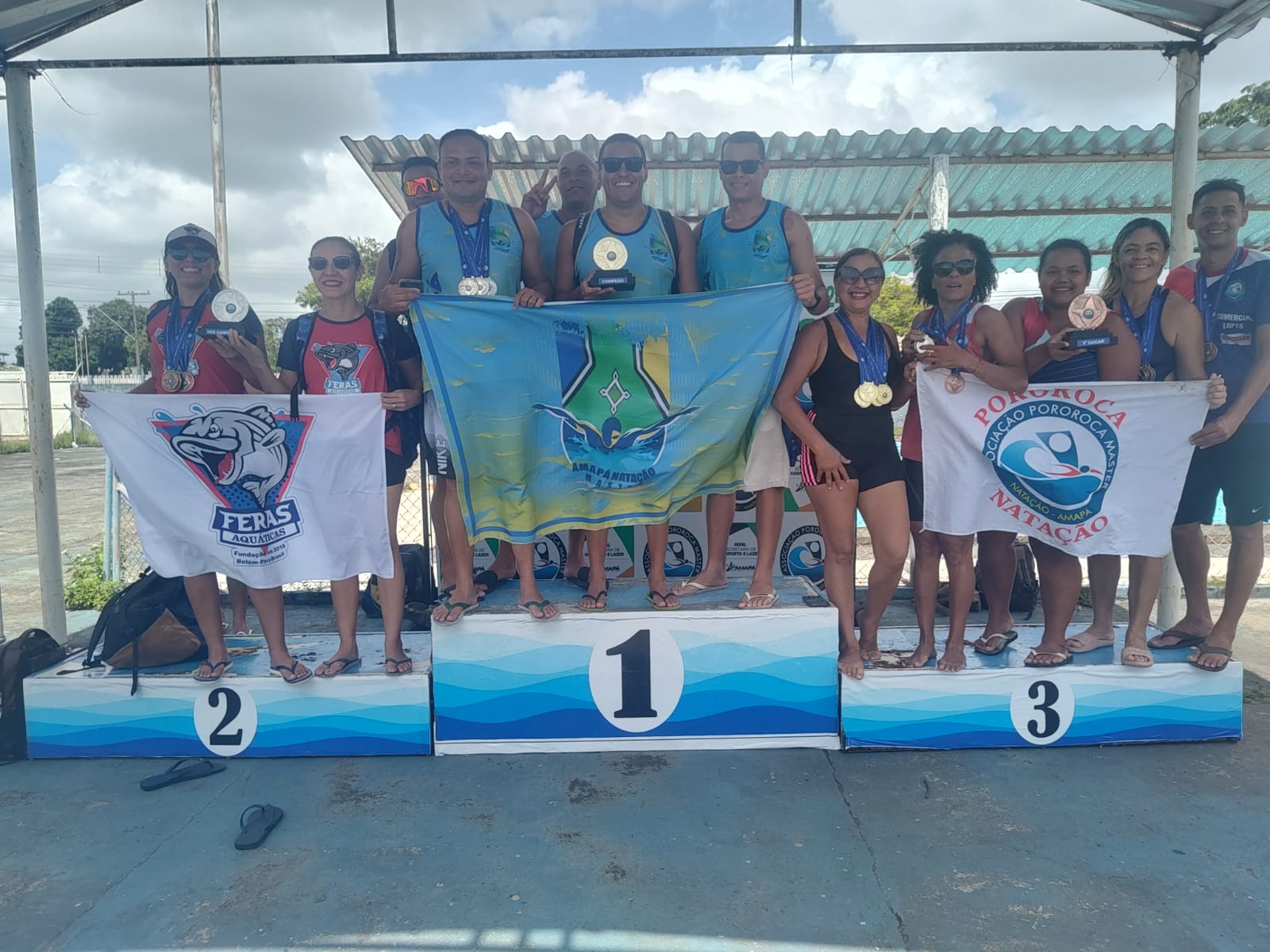 Torneio Grão Pará de Natação encerra a segunda etapa com título de equipe amapaense