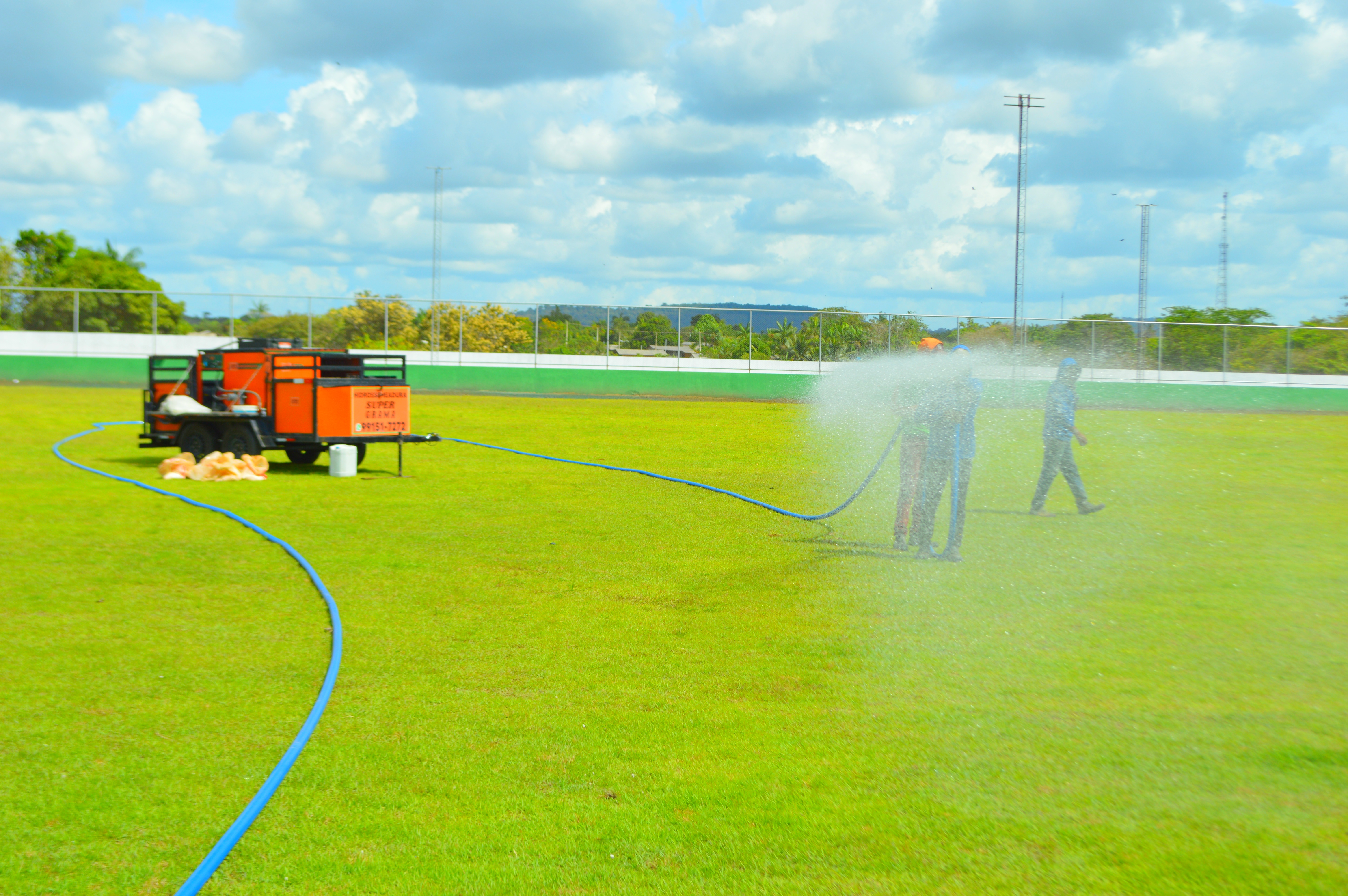 Com investimento do Governo do Amapá, obras do Estádio Municipal de Tartarugalzinho chegam a etapa final