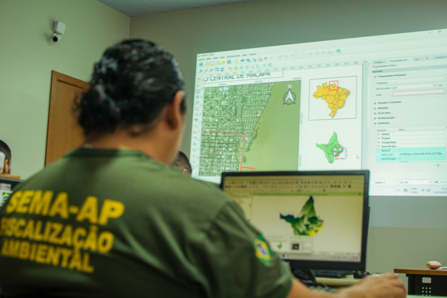 Governo do Amapá capacita servidores sobre sistema de informação geográfica para maior controle ambiental