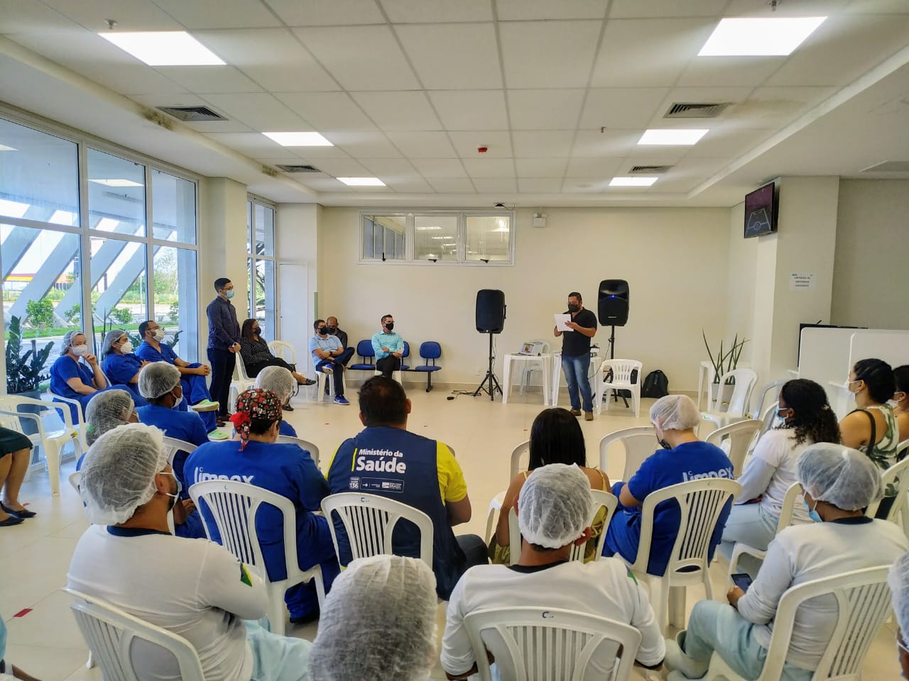 Programação alerta servidores do Centro Covid HU sobre cuidados com a saúde mental