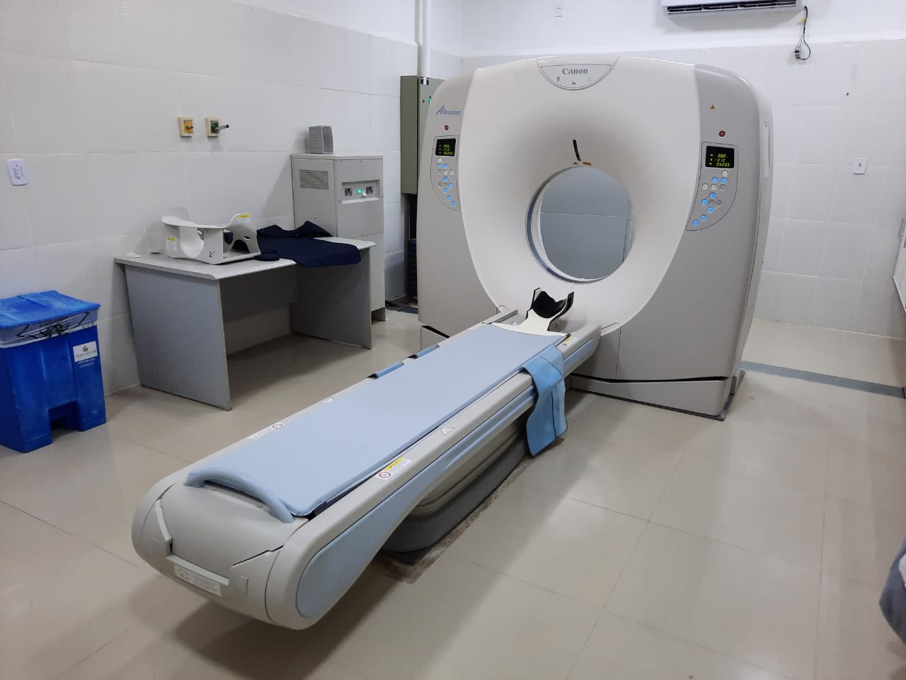 Hospital de Emergência oferta exame de tomografia para pacientes internados