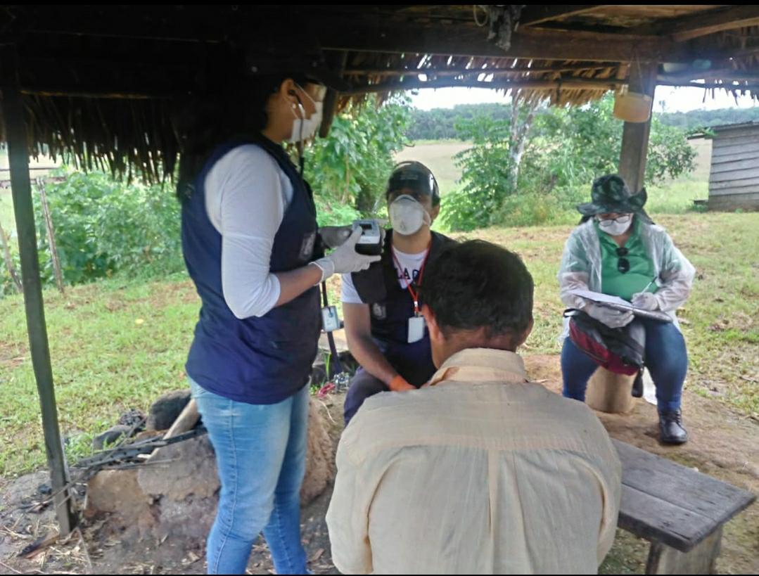 Ação de enfrentamento à covid-19 em terras indígenas alcança 10 aldeias de Oiapoque