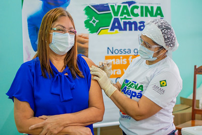 Covid-19: Amapá supera a marca de 1 milhão de doses de vacinas aplicadas