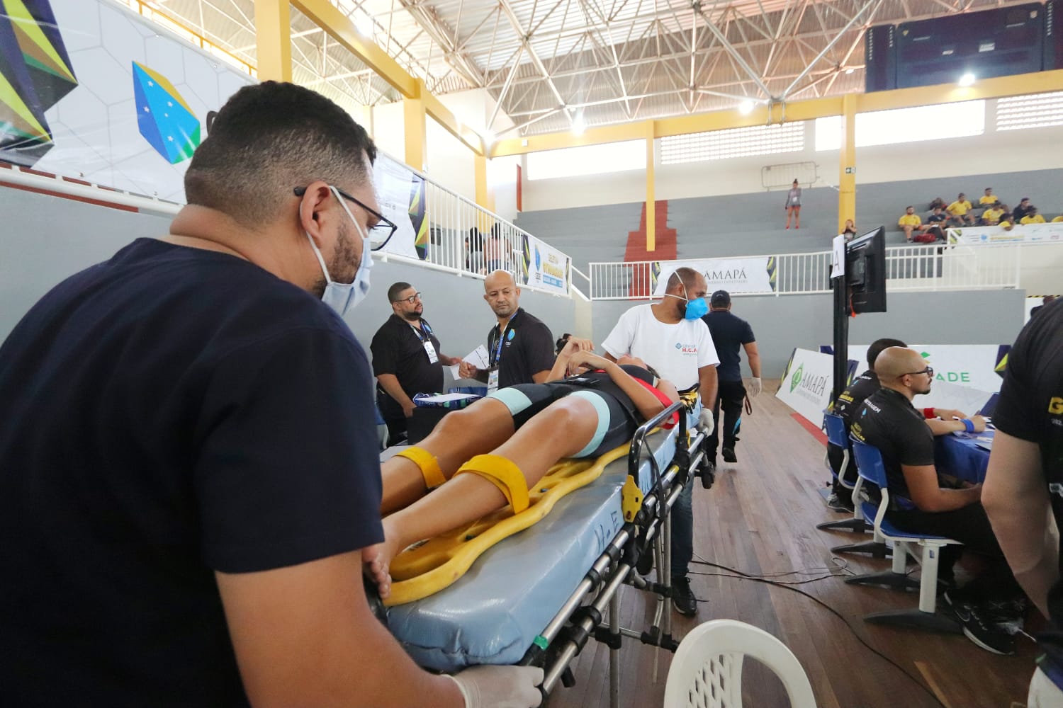 Gymnasíade: Governo do Amapá garantiu atendimentos de saúde para atletas durante seletiva nacional