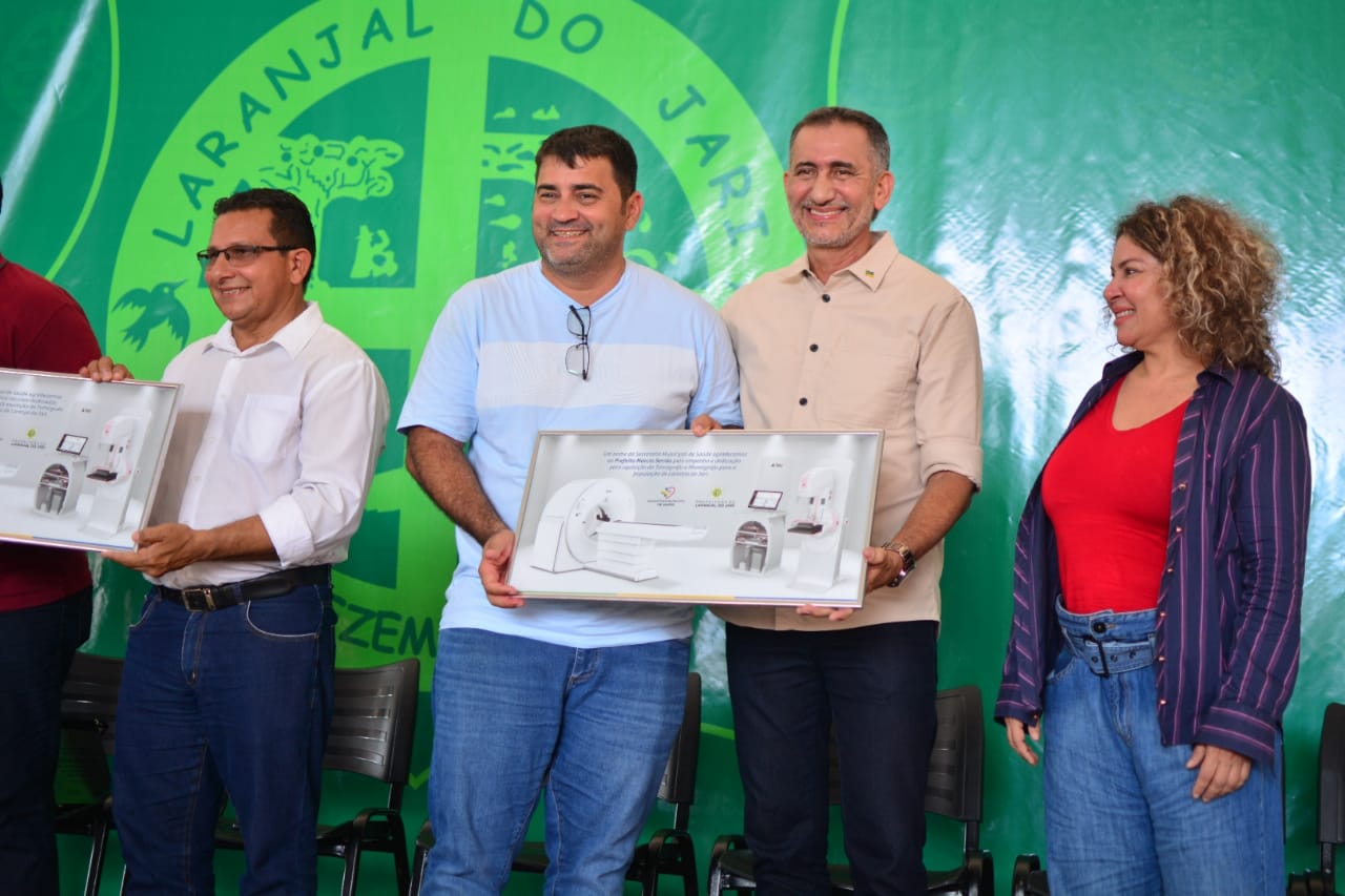 Governo do Amapá e Bancada Federal entregam novos equipamentos para rede de saúde de Laranjal do Jari