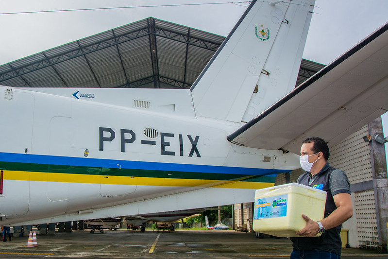 Governo do do Amapá já distribuiu mais de 600 mil doses de vacina contra a covid-19 aos municípios
