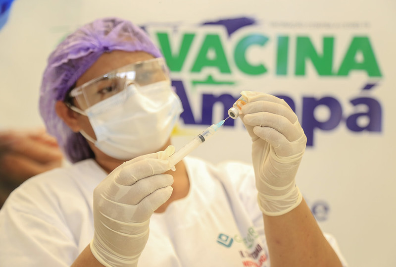 Governo do Amapá orienta aplicação de 4ª dose de vacina contra a covid-19 para novos públicos