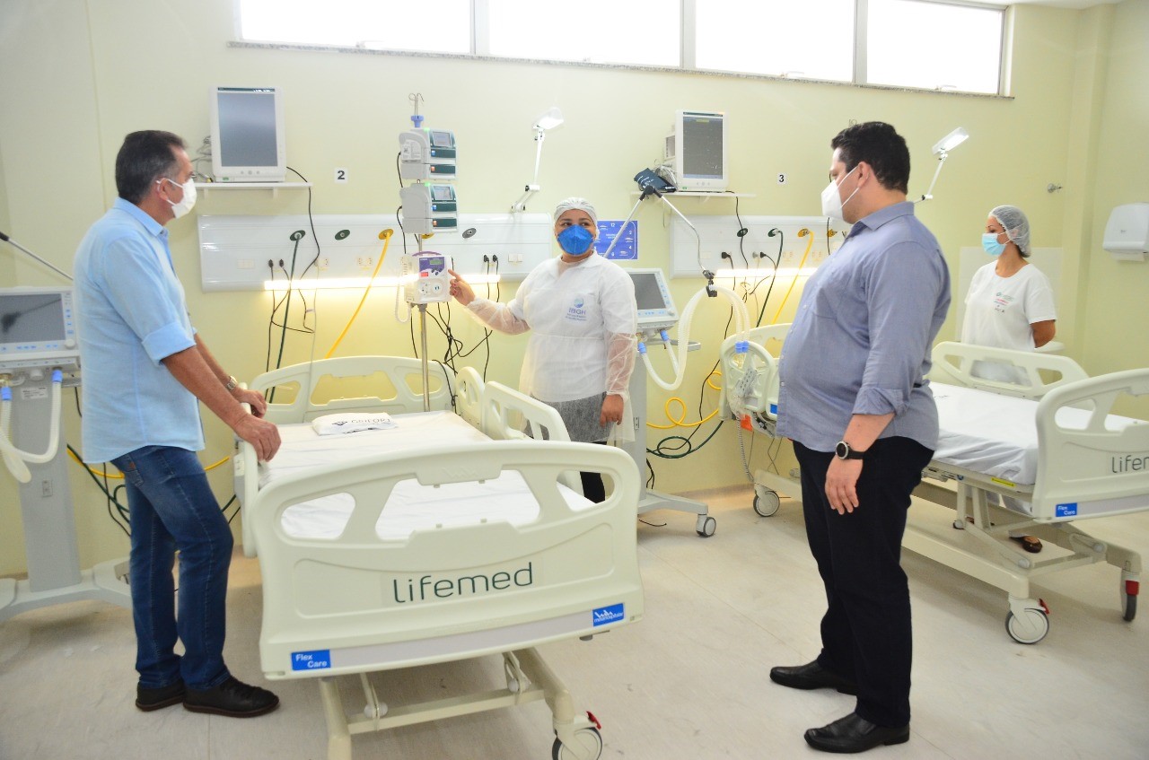 Waldez amplia rede estadual de assistência para covid-19 com mais 15 novos leitos intensivos