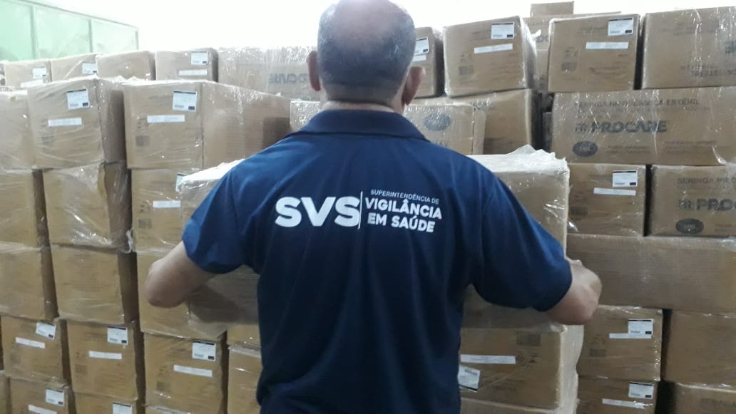 Governo do Estado adquire 2 milhões de seringas e agulhas para vacinação contra covid-19