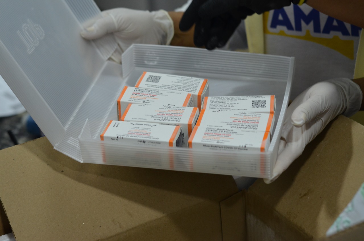 Governo entrega primeira remessa de vacinas pediátricas contra covid-19 para todos os municípios