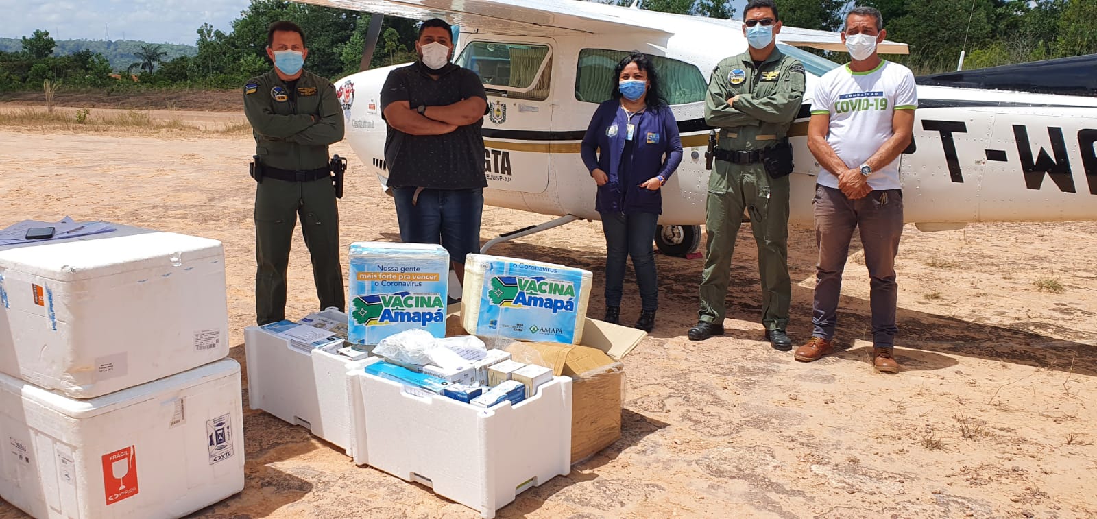 Governo do Estado inicia a distribuição de 47.959 doses de imunizantes contra a covid- 19 para os municípios
