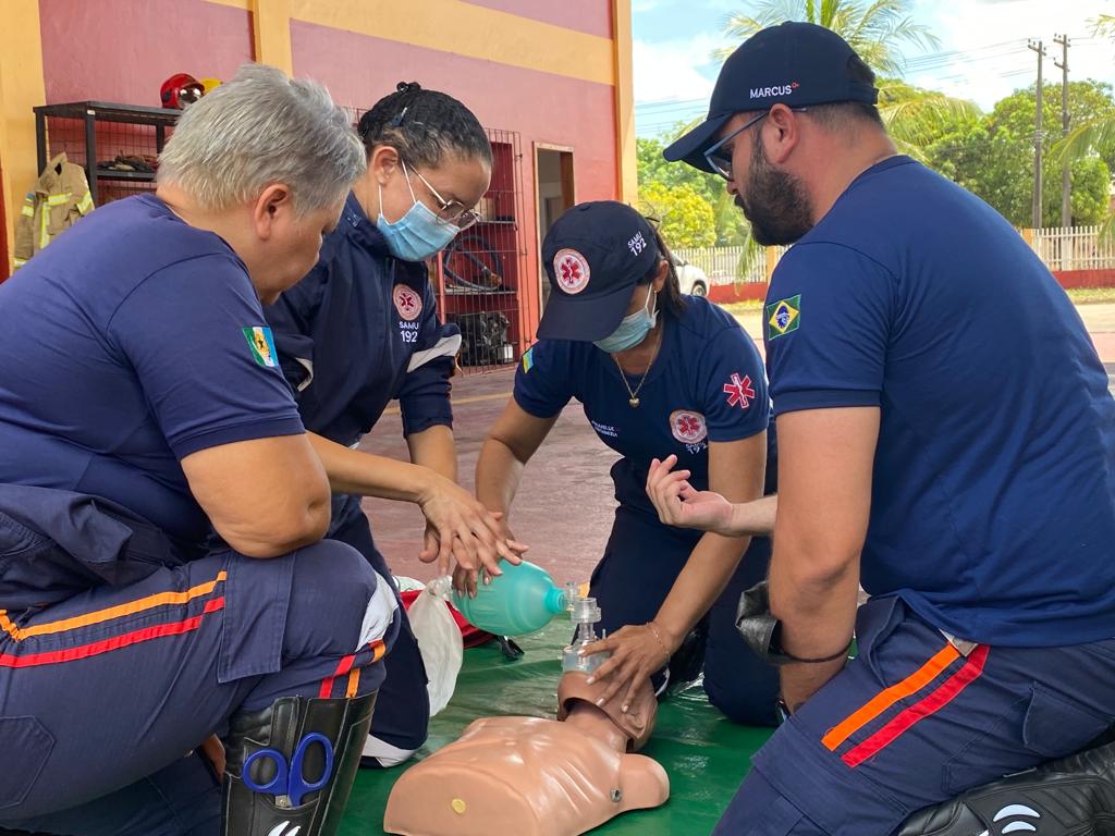Governo do Amapá promove treinamento especializado em atendimento pré-hospitalar para socorristas do Samu