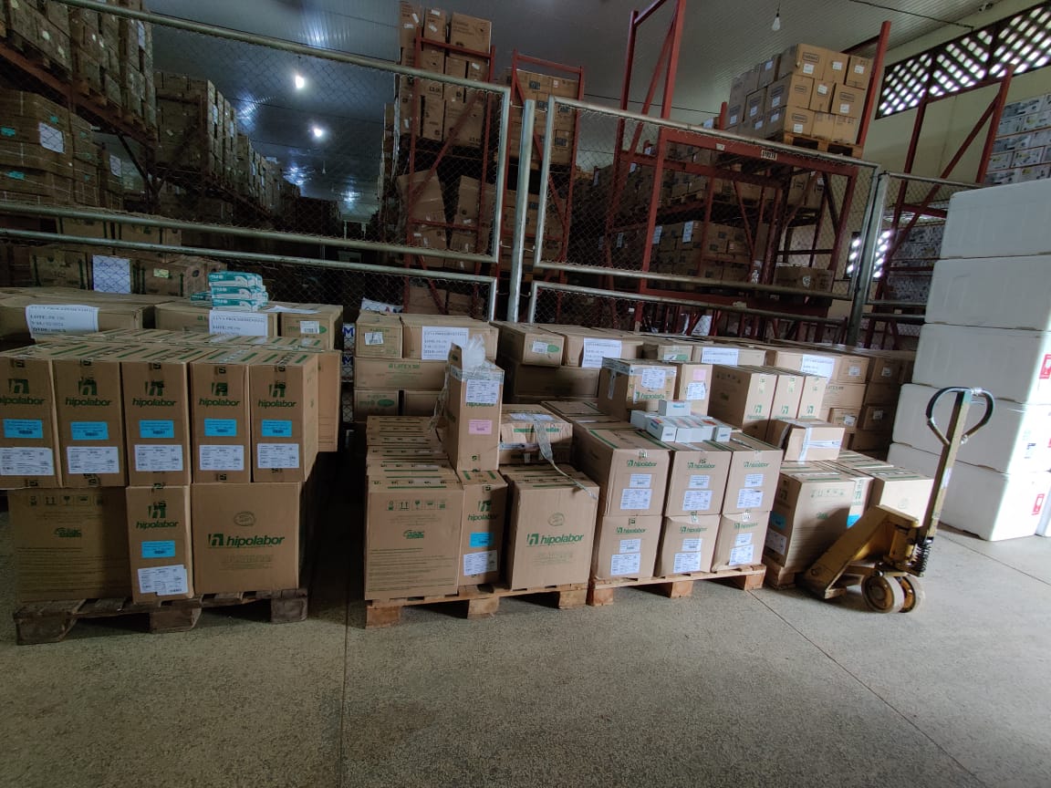 Amapá recebe 51,27% menos medicamentos do kit intubação que o solicitado ao MS