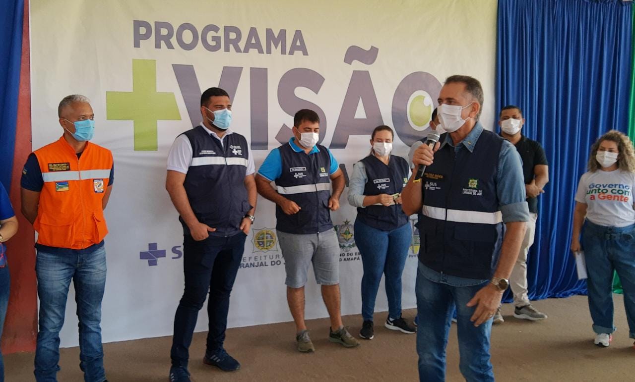 Governador acompanha triagem do Programa Mais Visão no Vale do Jari