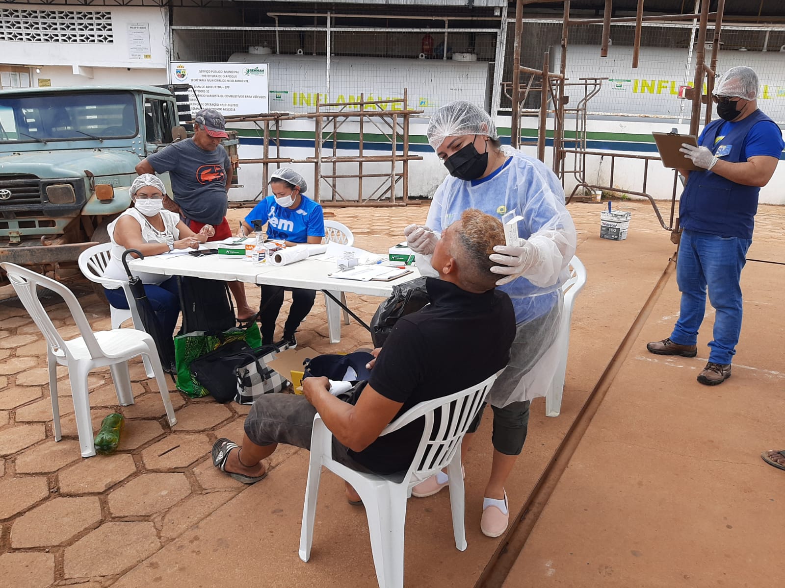 Covid-19: Governo do Amapá realiza ação de testagem em massa e vacinação em Oiapoque