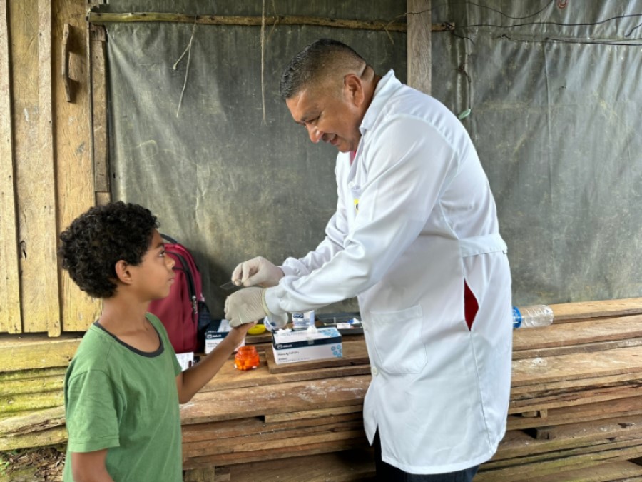 Governo do Amapá leva atendimento humanizado para combater malária em Calçoene