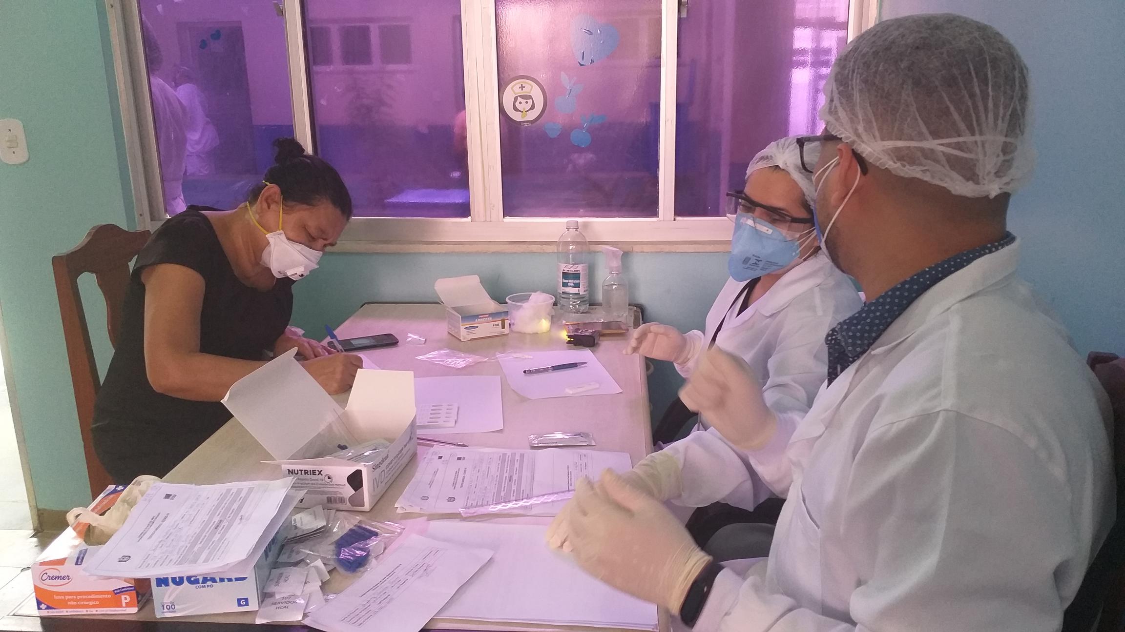 Governo do Amapá realiza segunda ação de testagem de profissionais do Hcal