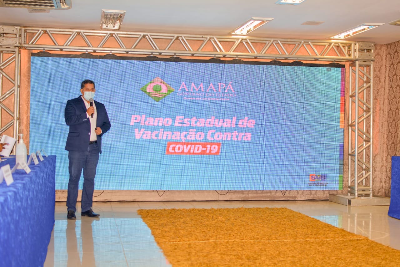 Em fórum estadual, Governo do Amapá apresenta plano de vacinação para municípios