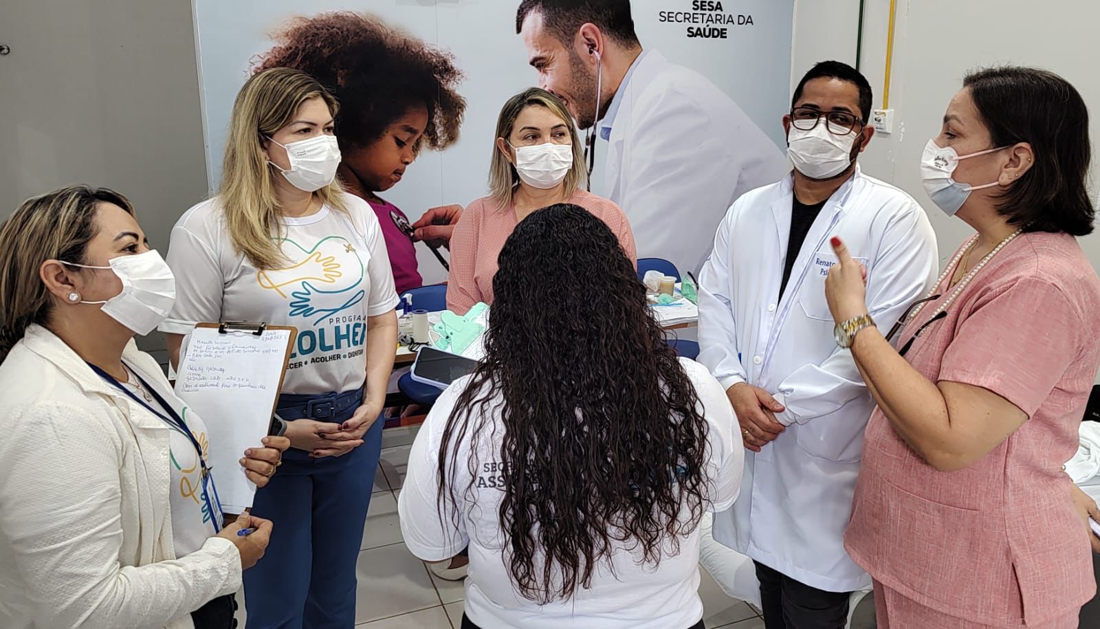 Governo do Amapá leva assistência social para famílias de pacientes com síndromes respiratórias internados na rede pública