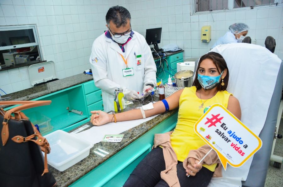 Mobilizados pelo governo, voluntários do Amapá Jovem levam doação acima da média ao Hemoap