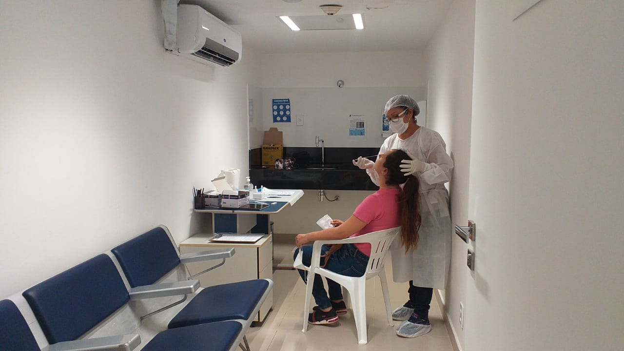 Ação de testagem no Aeroporto de Macapá identifica casos de covid-19