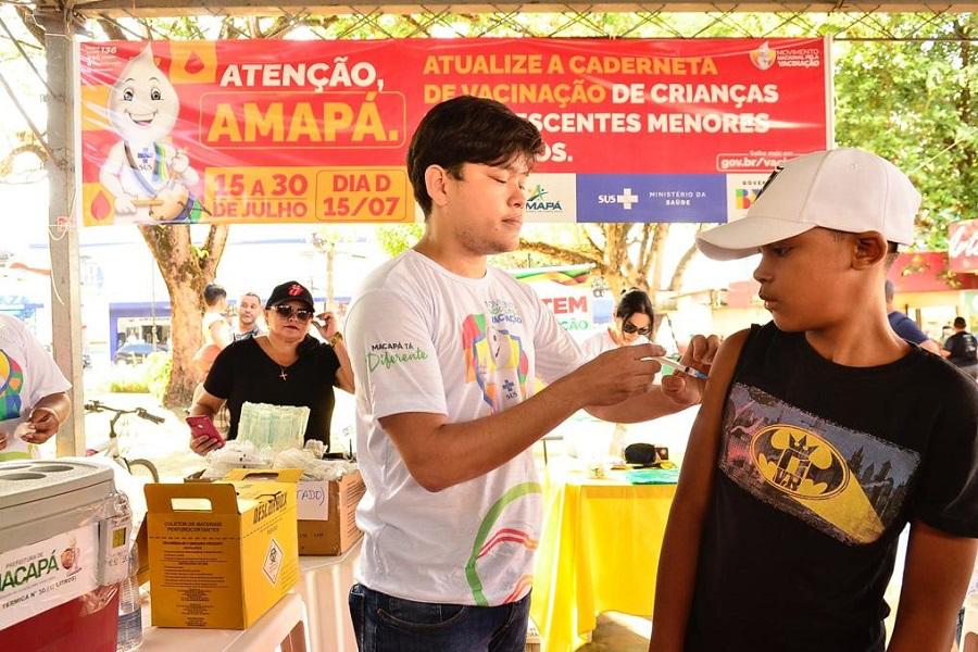 No Amapá, Campanha Nacional de Multivacinação 2023 segue até domingo, 30