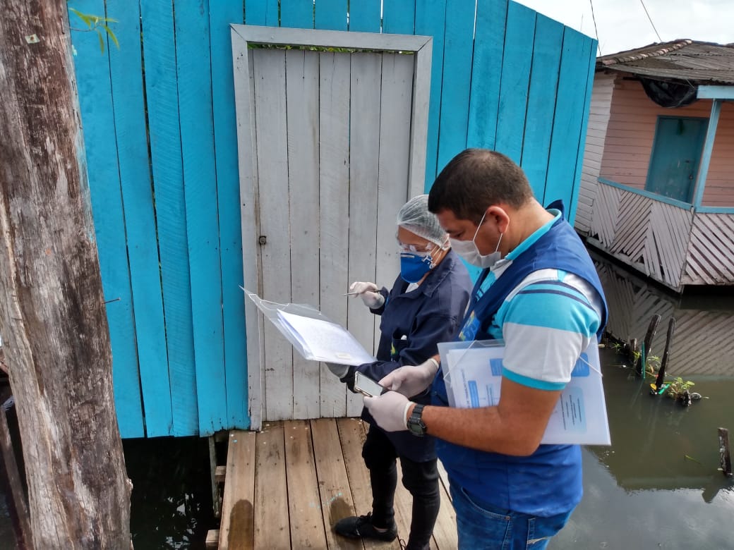 Covid-19: Estado visita casos confirmados e orienta pacientes e familiares