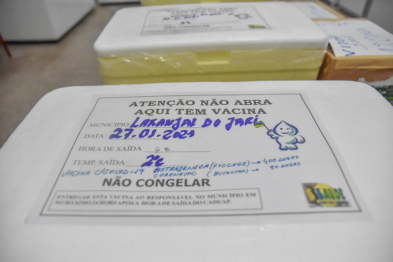 Governo do Amapá distribuiu todas as vacinas aos municípios e cobra do Governo Federal nova remessa
