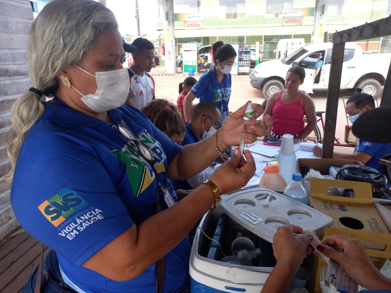 Estratégia garante aplicação de mais de 2 mil doses de vacina nos portos de Macapá e Santana