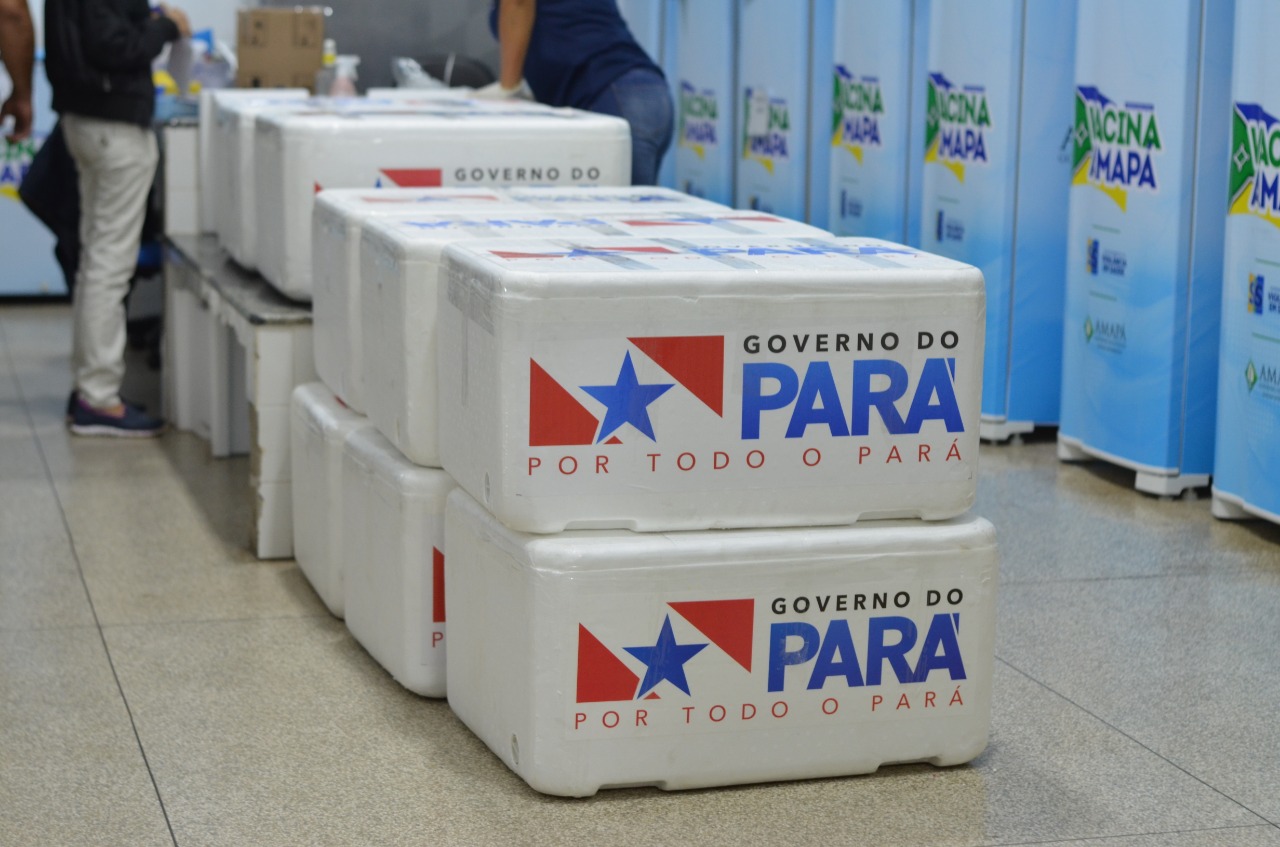 Amapá recebe 150 mil doses da vacina contra o sarampo doadas pelo governo paraense