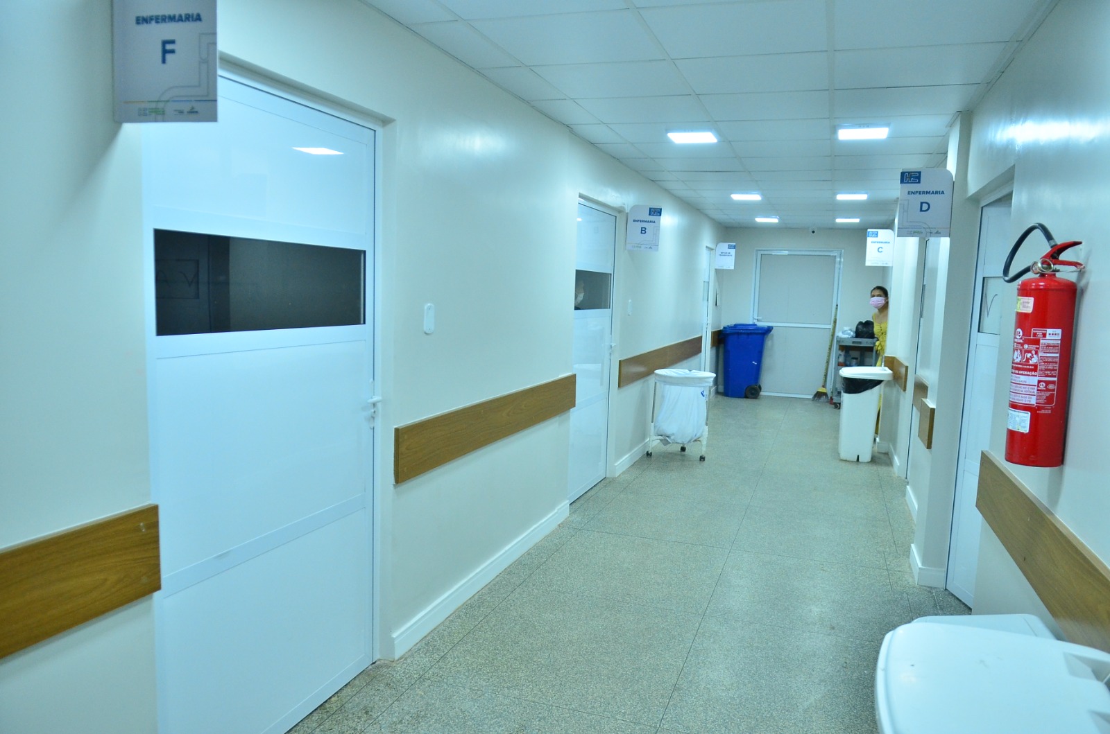 Mais de 77 espaços do Hospital de Emergências já foram reformados pelo Governo do Amapá