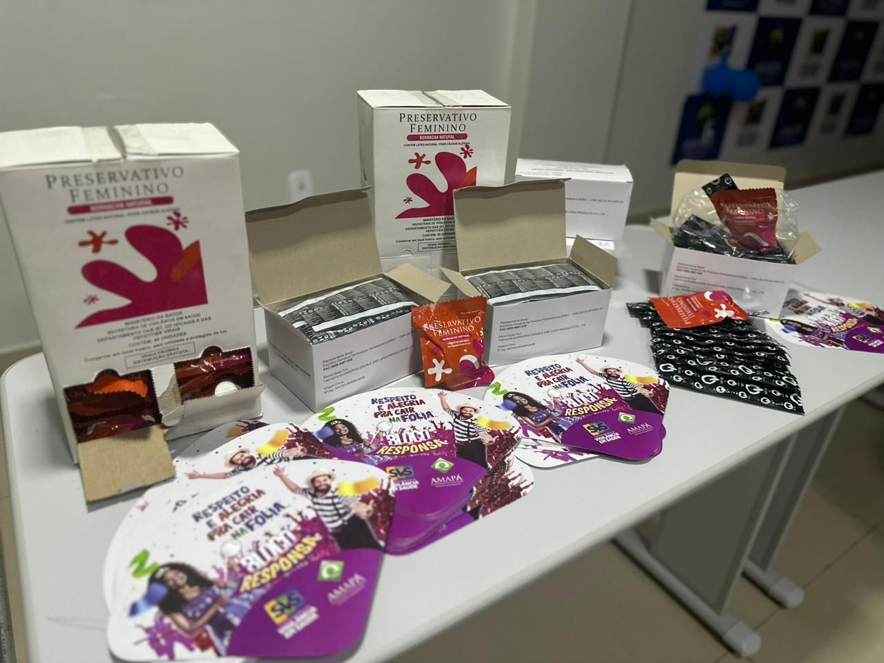 Vigilância em Saúde do Amapá inicia distribuição de 700 mil preservativos para eventos carnavalescos