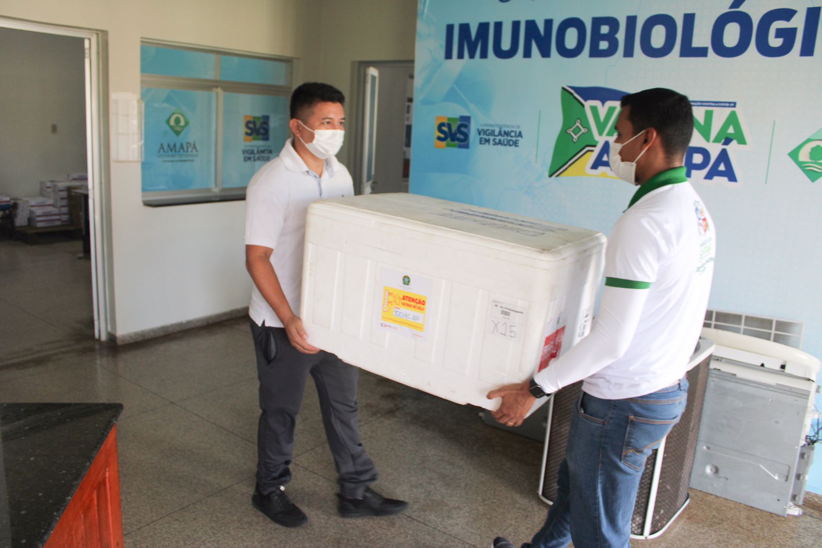 Covid-19: Governo do Amapá inicia distribuição de vacinas para crianças de 6 meses a menores de 3 anos