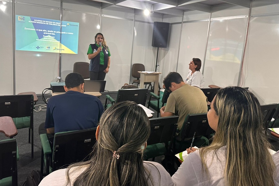 Governo do Estado promove capacitação sobre zoonoses para acadêmicos de medicina veterinária na 52ª Expofeira do Amapá