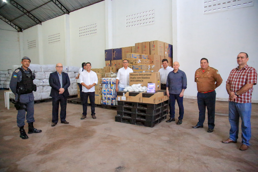 Estado entrega equipamentos de proteção para servidores da saúde e segurança