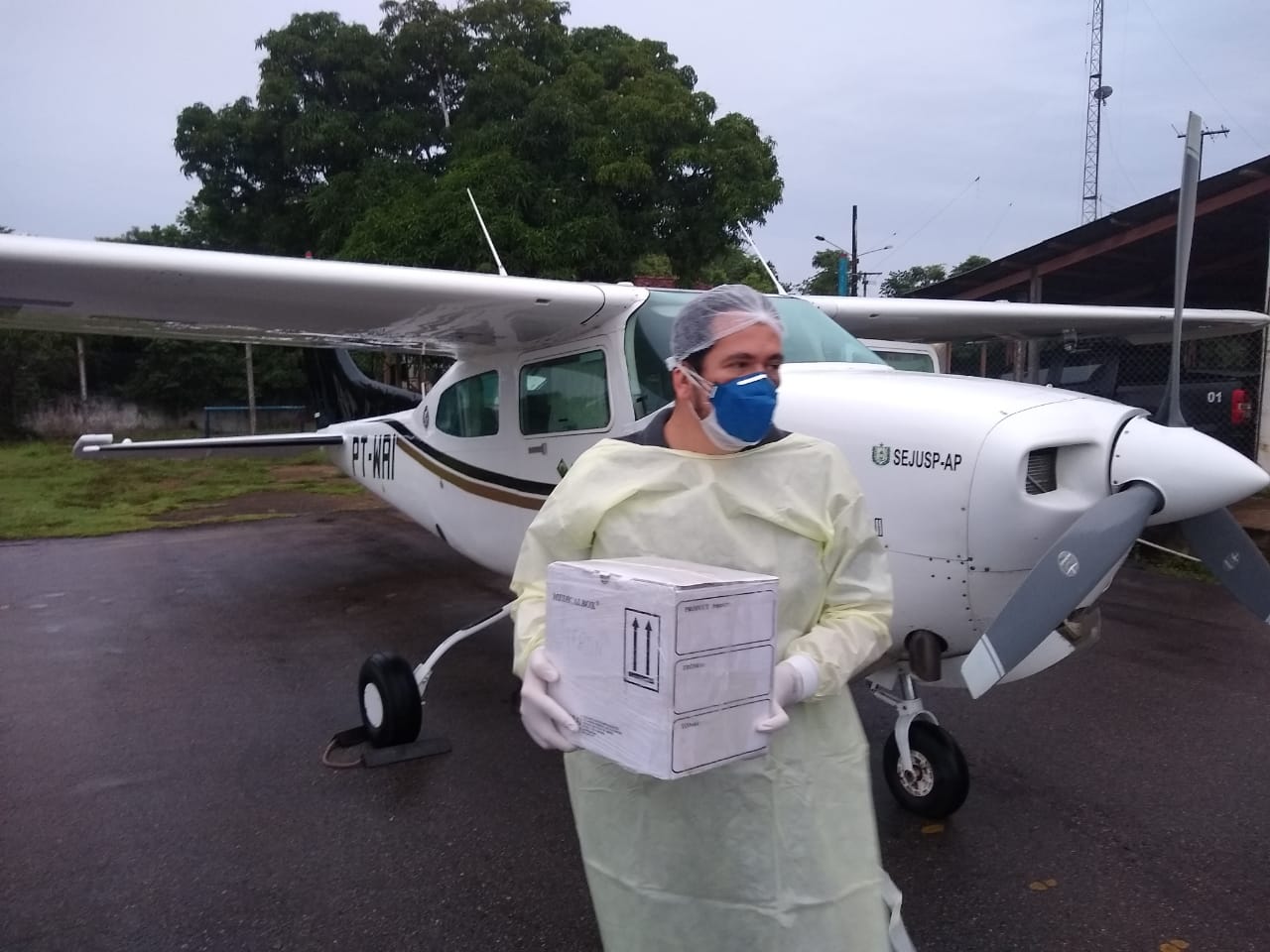 Covid-19: 2ª remessa de amostras é enviada para análise e diagnóstico