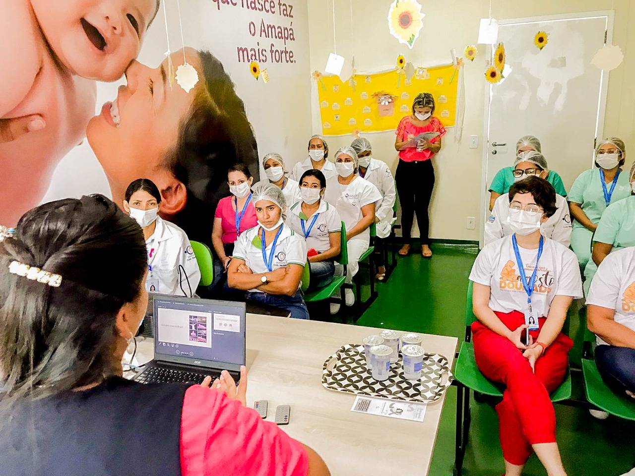 Governo inicia campanha sobre prevenção do câncer de mama com palestras na Maternidade Bem Nascer
