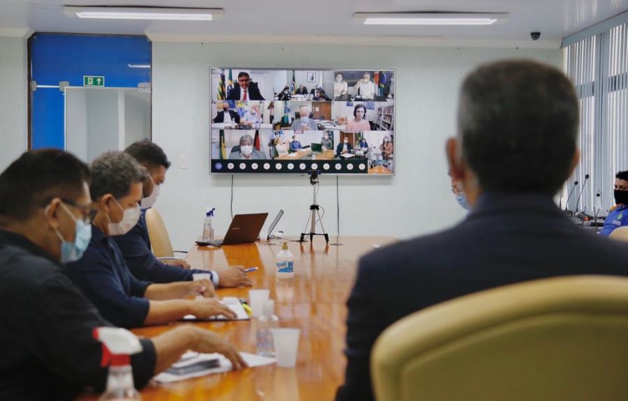 Governador Waldez cobra do ministro da Saúde mais vacinas para os estados da Amazônia Legal