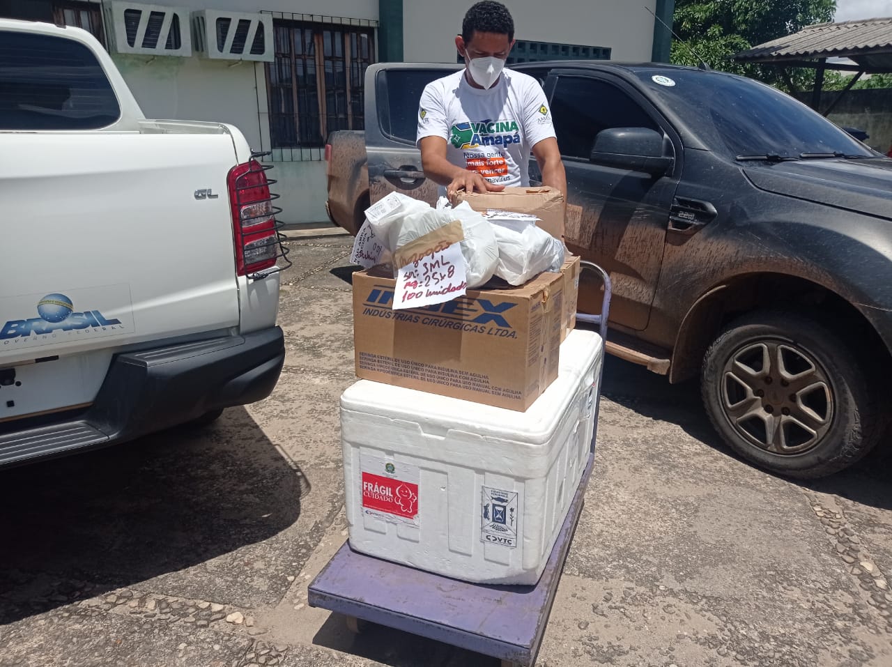 Governo do Estado distribui aos municípios 2.200 doses da vacina CoronaVac
