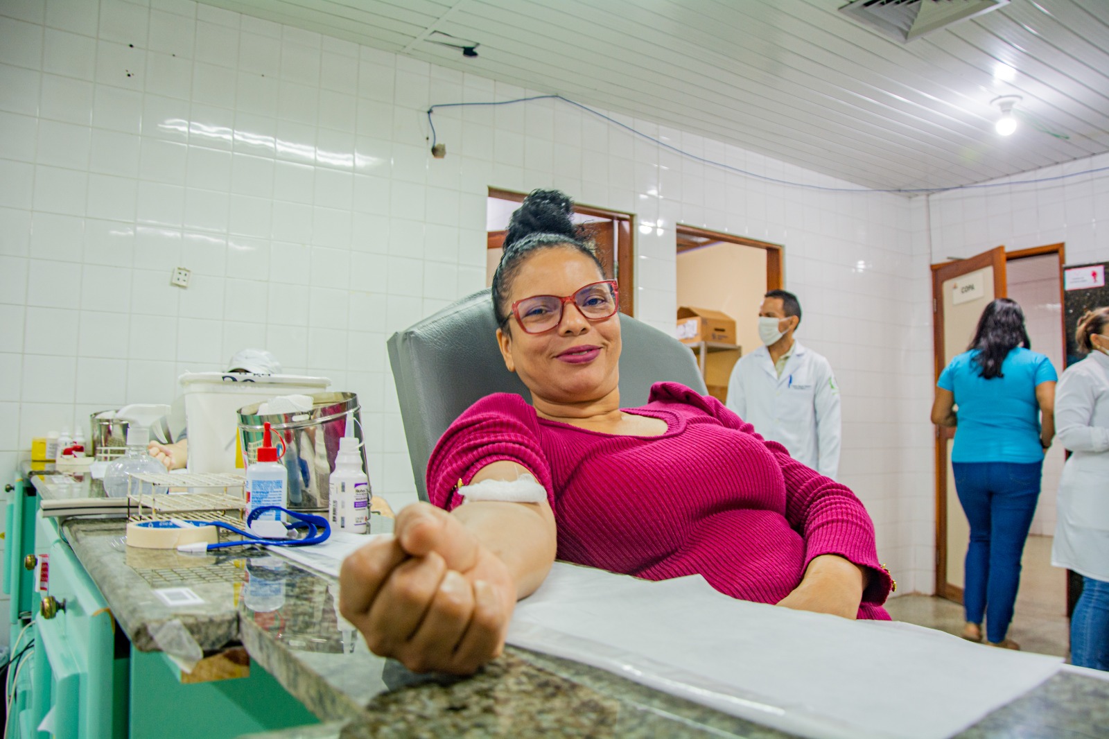 Hemoap comemora 26 anos de serviços com doadores, pacientes e equipe técnica