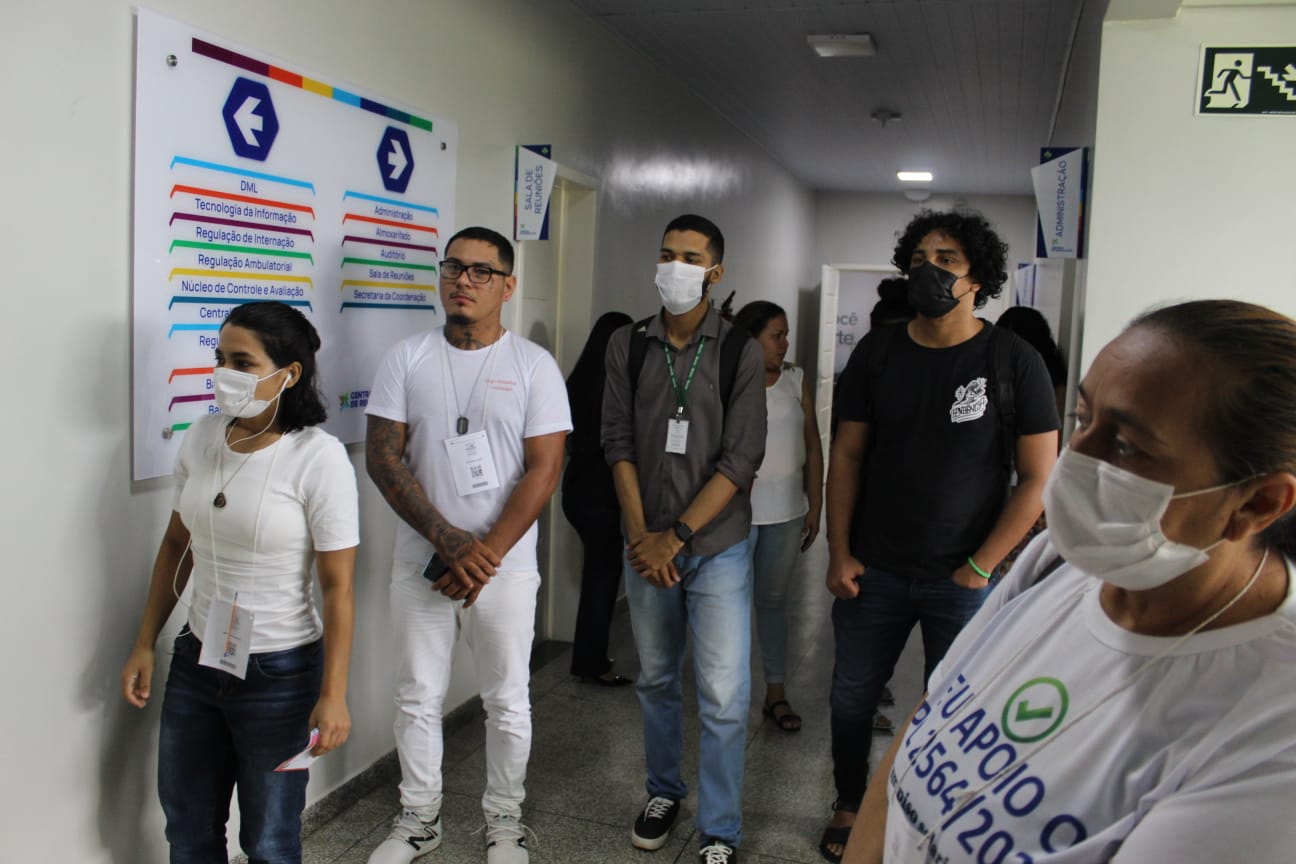 Semana da Enfermagem: visita de estudantes e profissionais na Central de Regulação encerra a programação 2022
