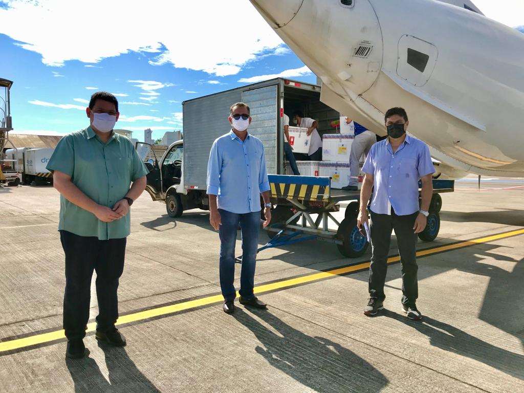 Amapá recebe carga com medicamentos e equipamentos para combate ao coronavírus