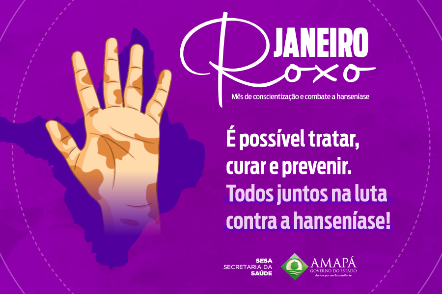 Janeiro Roxo: mês de conscientização sobre a hanseníase estimula diagnóstico e tratamento precoce