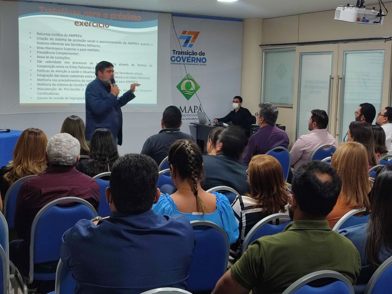 Transição de Governos: Amprev apresenta avanços no sistema previdenciário durante seminário de Transição