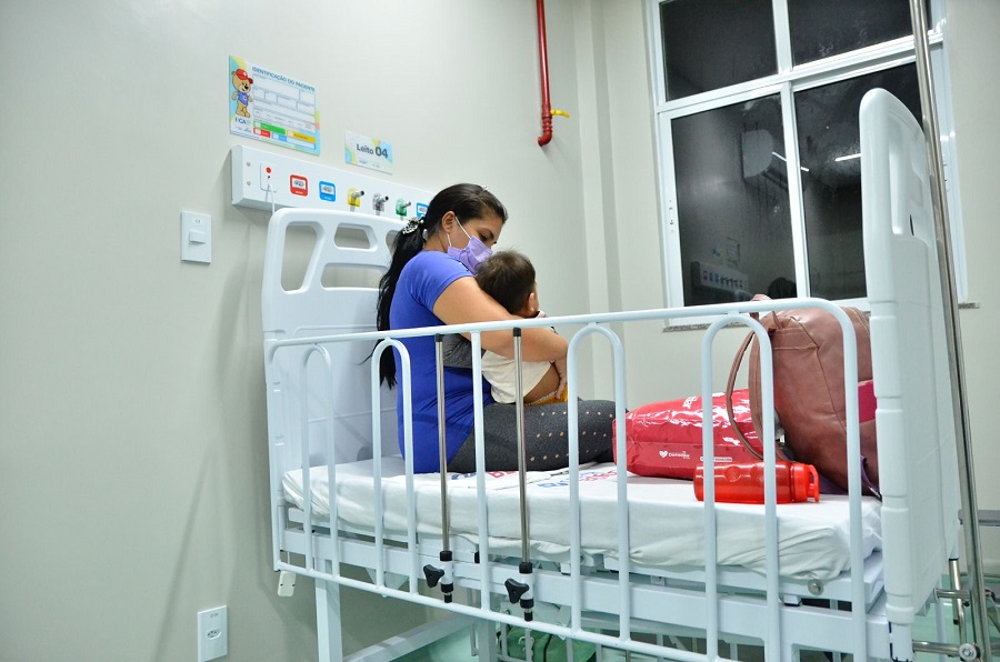 Hospital da Criança e Pronto Atendimento Infantil registram 110 internações por síndromes respiratórias
