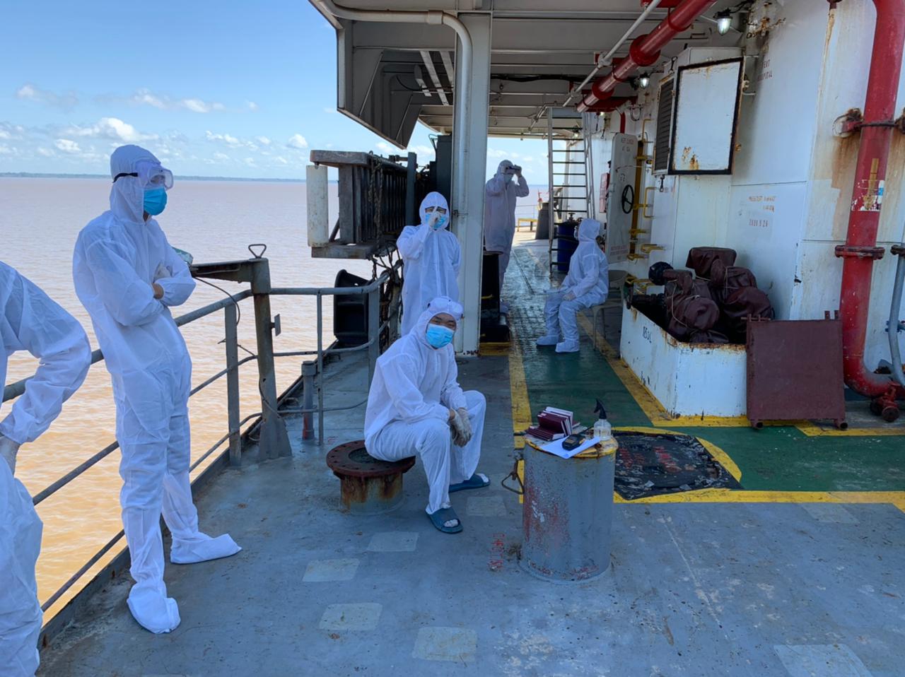 Covid-19: Governo intensifica monitoramento em navios estrangeiros com testagem da tripulação