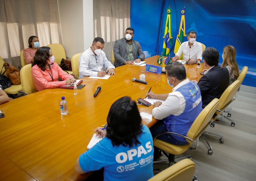 Governo e Opas buscam ampliar parcerias para fortalecer assistência em saúde no Amapá